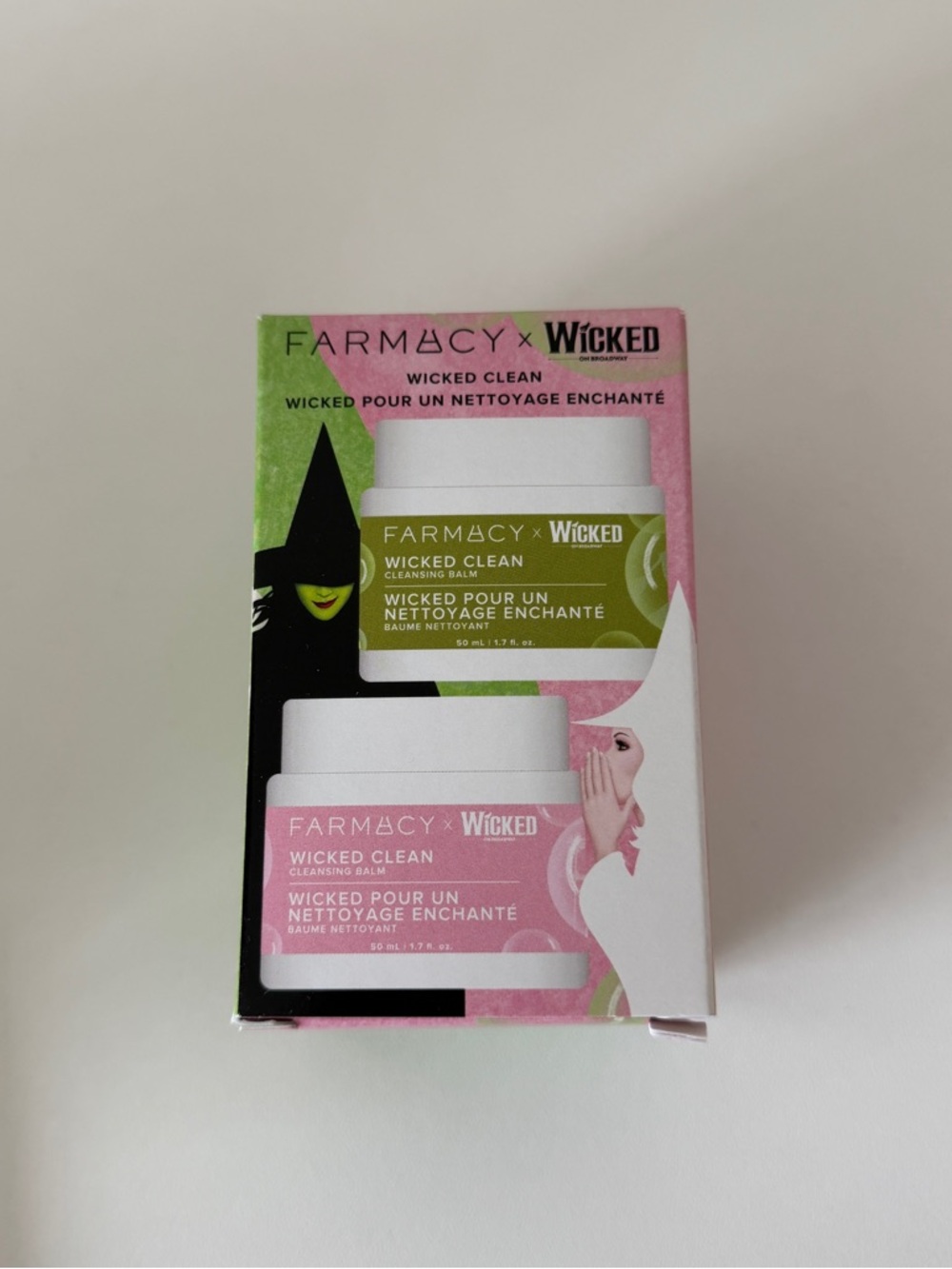 Farmacy x Wicked limited edition cleansing balm set